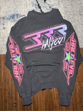 333 Half Evil Long Sleeve Graphic T-Shirt Men’s Large
